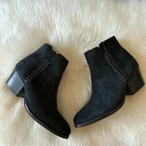 New Charly Amar Suede Leather Ankle Boots Sz 8